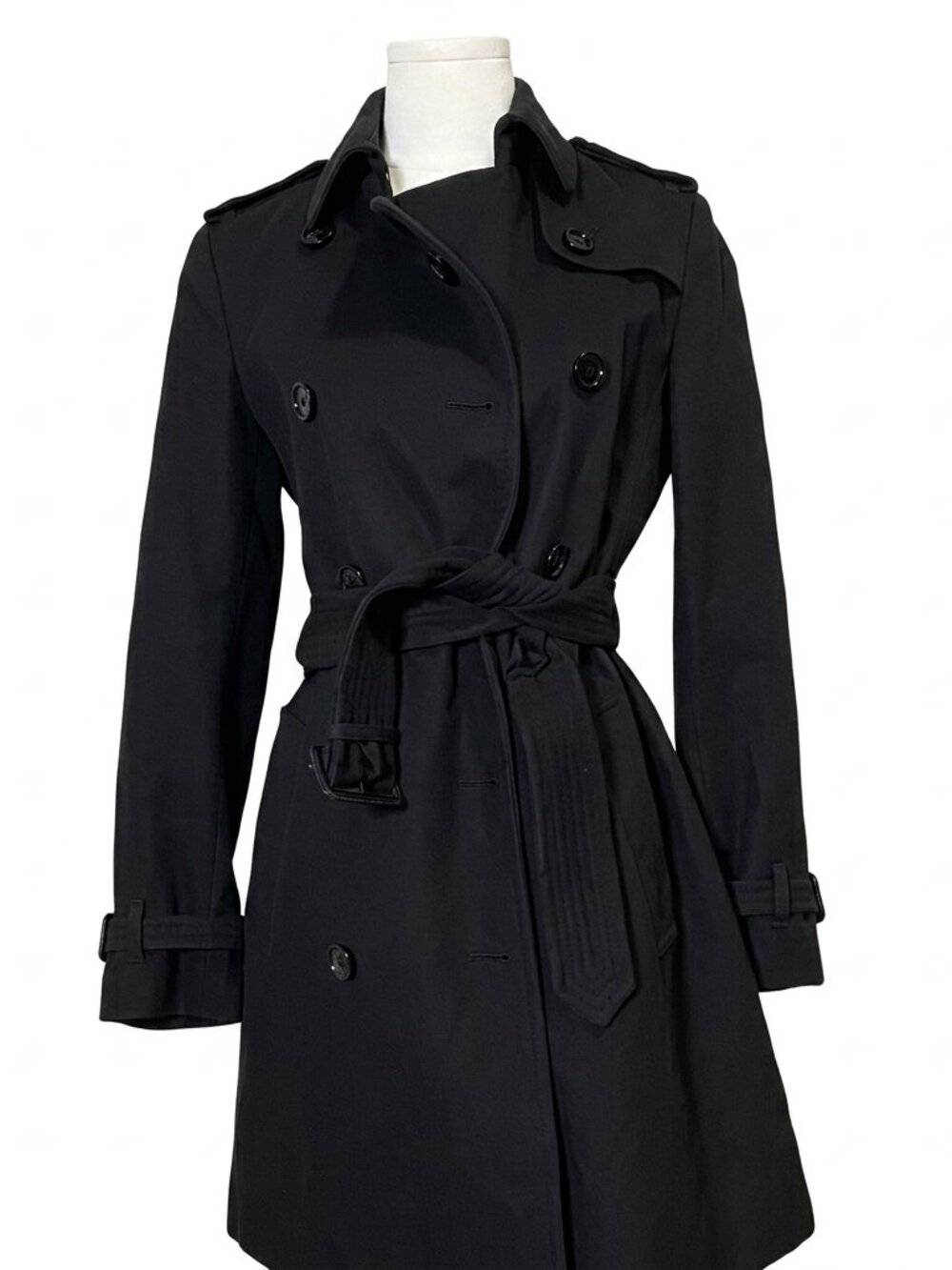 Burberry Harbourne Wool-Cashmere Trench Coat